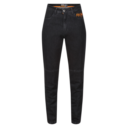 Isla Black moto Jeans, Length: Regular